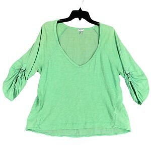 Splendid Womens‎ S Top Made In USA Elevated Basics Edit Resort Coastal Core